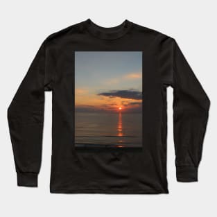 Beautiful Sunrise in Virginia Beach Long Sleeve T-Shirt